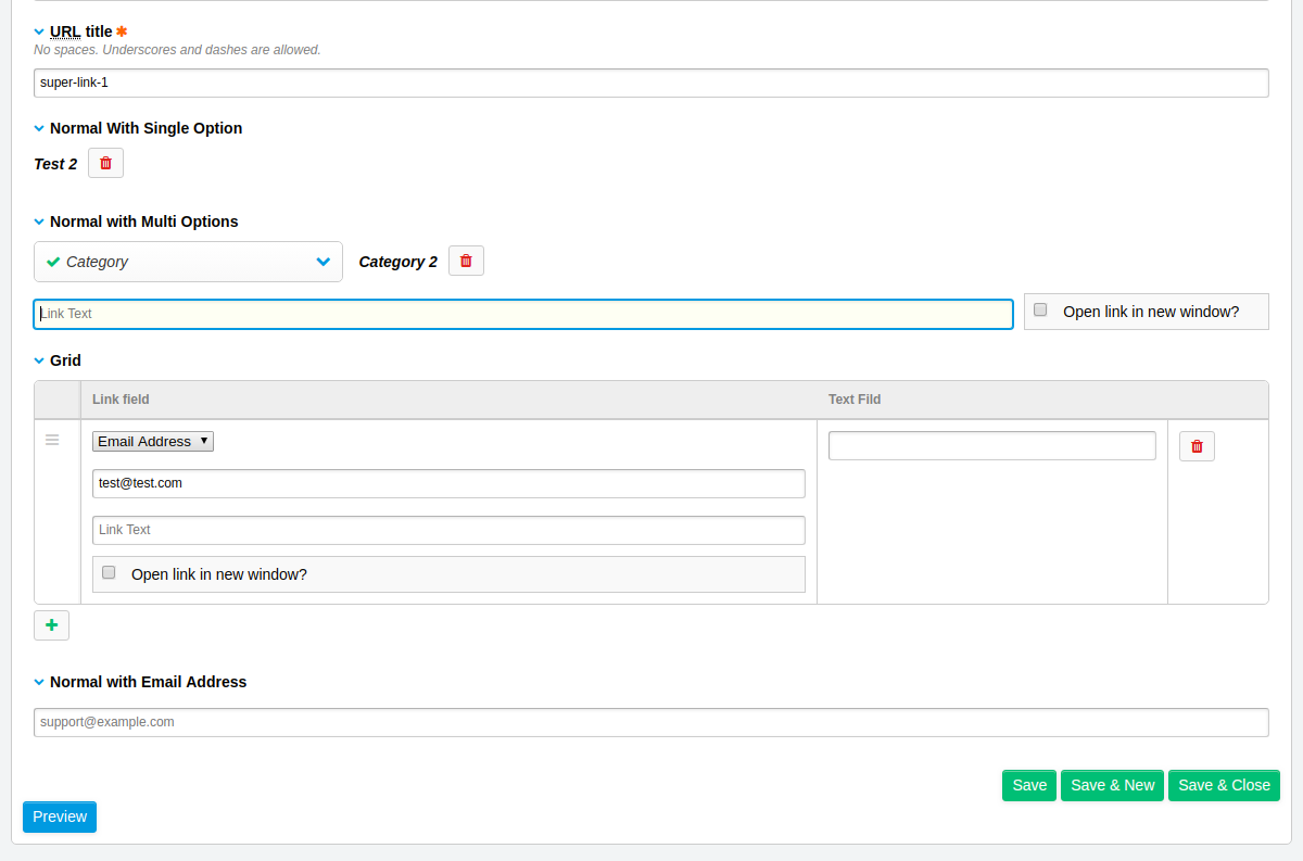 14. Add / Edit Entries 2