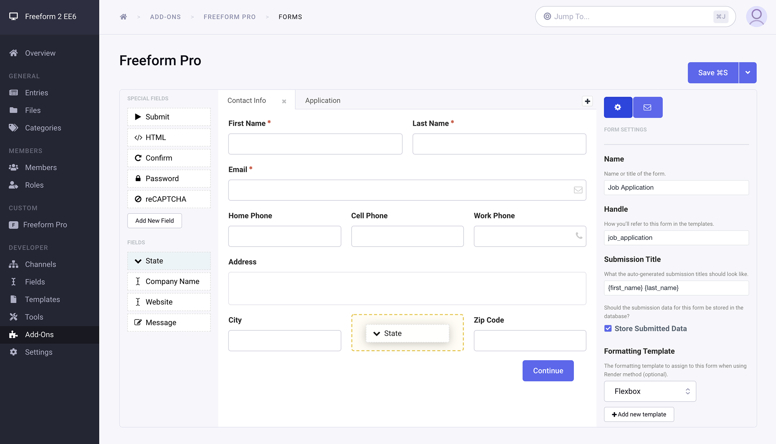 Freeform 2 beta for EE6