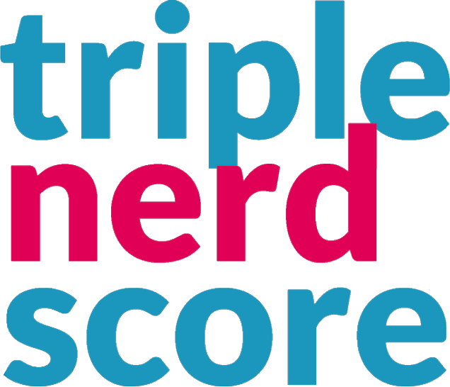 tripleNERDscore's Logo'